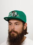 Бейсболка MITCHELL NESS арт. 6HSSSH21230-BCEKYGN Boston Celtics NBA (зеленый)